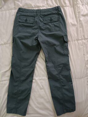 L.L BEAN FAVORITE FIT CARGO PANT SIZE 8 PETITE GORPCORE OUTDOORS GRANOLA